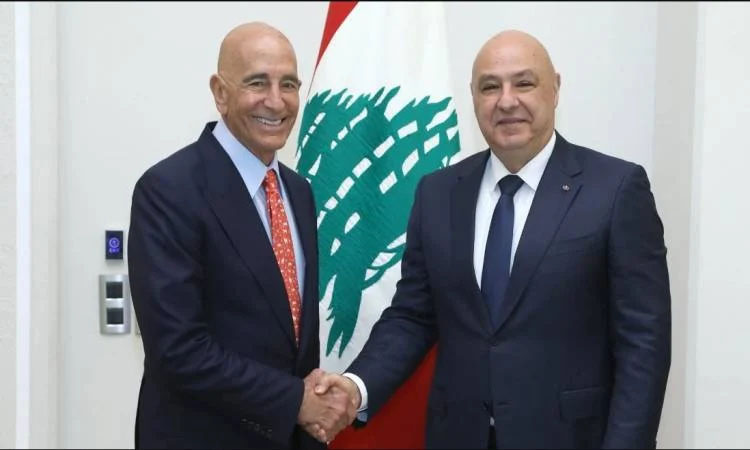 رئيس الجمهورية استقبل المبعوث الاميركي الخاص توماس برّاك وسلمه افكاراً لبنانية لحل شامل