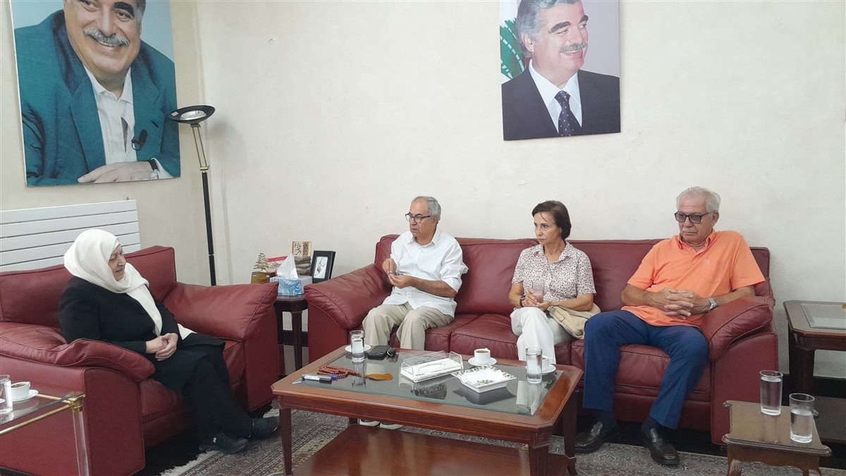 بهية الحريري التقت وفد تجمع المؤسسات الأهلية في صيدا والجوار.. ماجد حمتو: علاقتنا مع بلدية صيدا لا يختصرها مكتب أو مكان