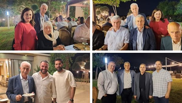 حفل عشاء تكريمي لرئيس بلدية صيدا المهندس مصطفى حجازي وأعضاء المجلس البلدي بدعوة من السيد عبدالرحمن الأنصاري وعائلته