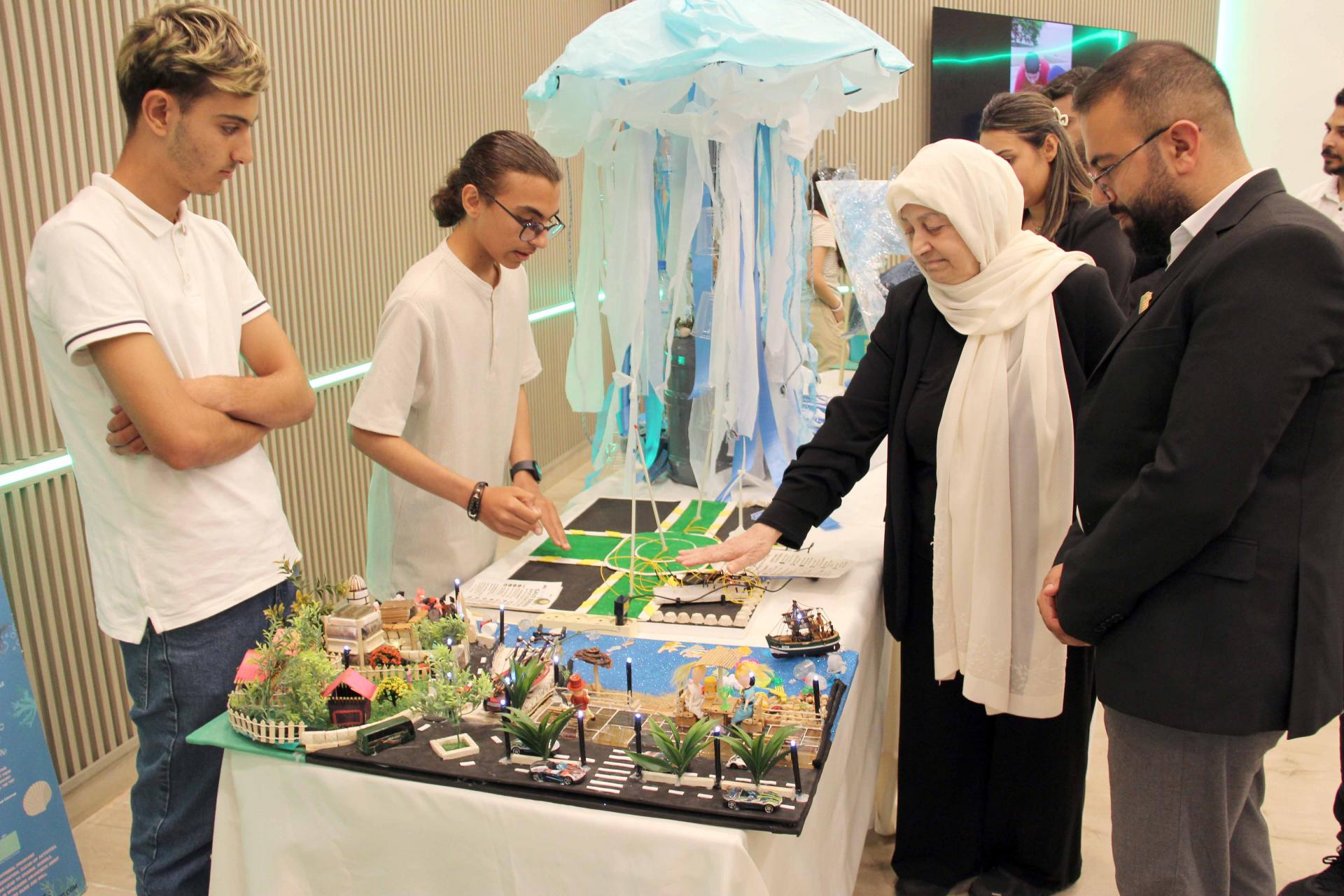 مؤسسة الحريري نظمت "يوم الإقتصاد الدائري" في صيدا : معرض وخطة عمل محلية واختتام "رالي السفراء الخضر"