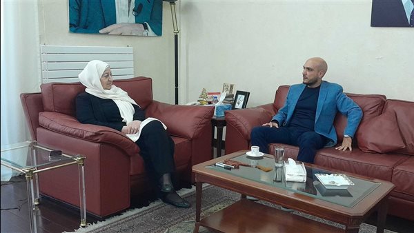 بهية الحريري عرضت مع عمر مرجان شؤوناً صيداوية والتقت مدير كلية التكنولوجيا - صيدا علي الربيع