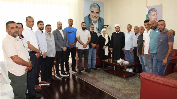 بهية الحريري التقت وفداً من بلدية البرغلية واستمعت لمطالب سائقي الشاحنات وعربات "التوك توك"