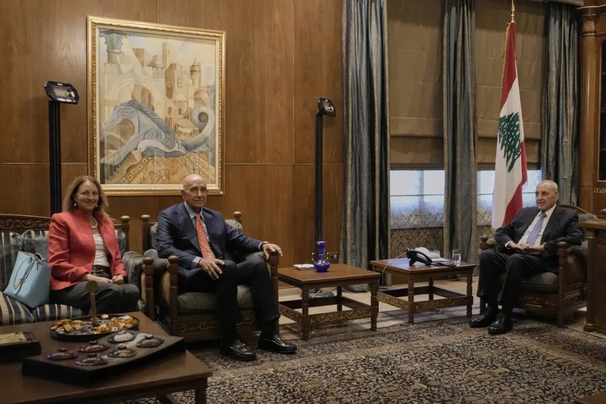 براك : اللقاء مع بري كان ممتازاً وعليكم ان تتحلوا بالامل