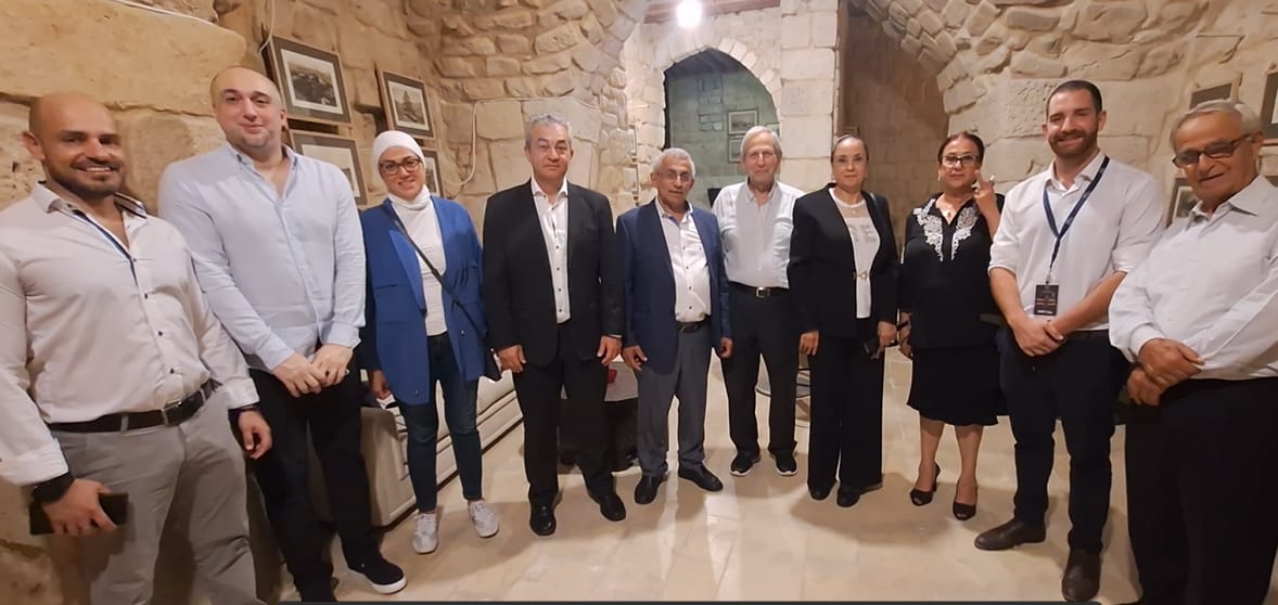 المهندس مصطفى حجازي شارك في فعاليات ليلة المتاحف في صيدا مع ممثل وزارة الثقافة وأعضاء في المجلس البلدي