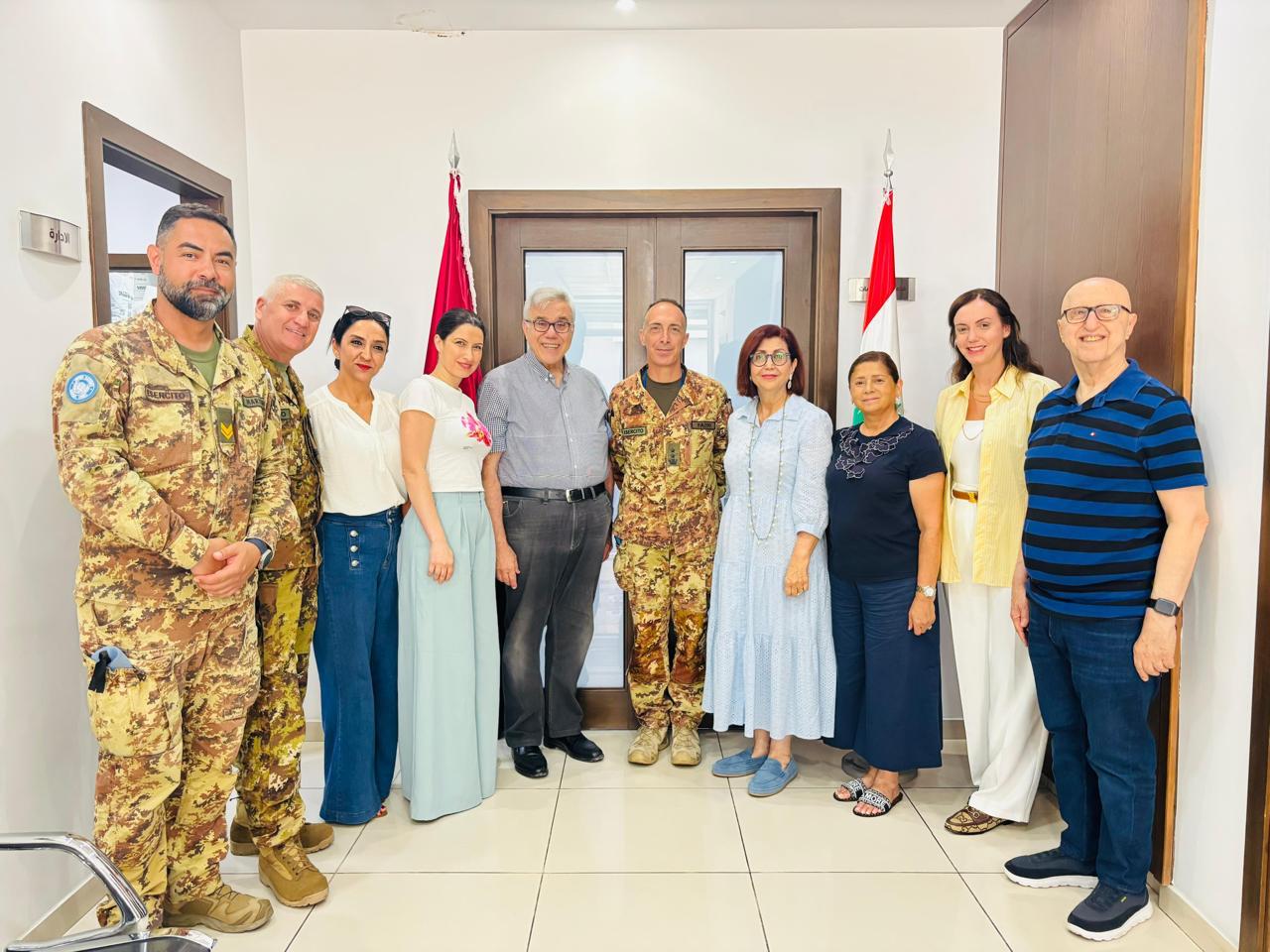 وفد من "اليونيفيل" زار جمعية "أهلنا".. وتأكيد على متابعة وتعزيز التعاون المشترك