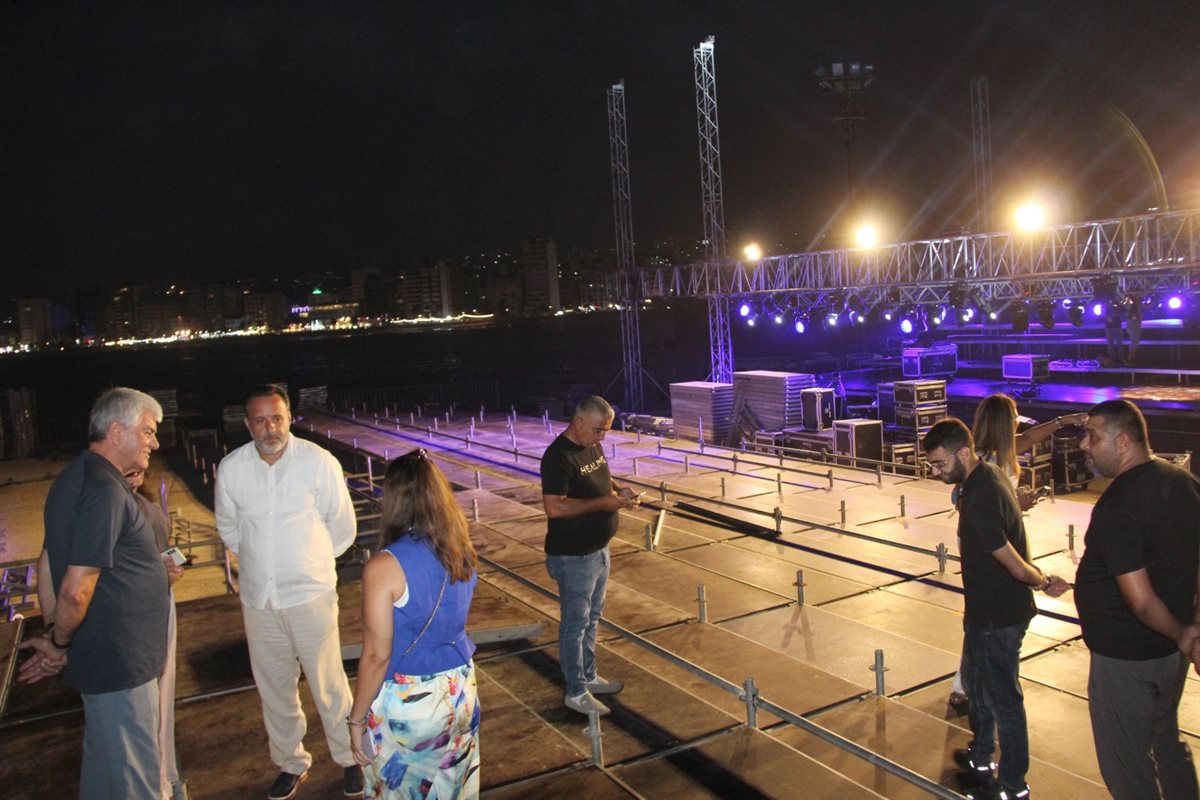 مهرجانات صيدا الدولية تنطلق الأربعاء و'جمعية محمد زيدان للإنماء في صيدا' تواكب التحضيرات بإنارة القلعة البحرية وواجهة المدينة القديمة