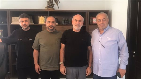 رئيس بلدية حارة صيدا مصطفى الزين يستقبل مدير شركة معطي غروب عامر معطي