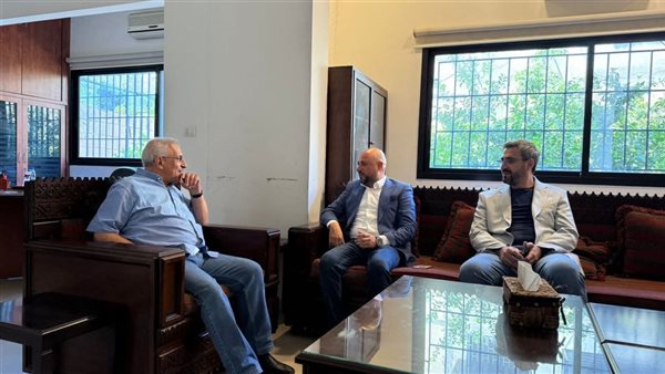 أسامة سعد استقبل شادي البابا وحسين حرقوص: مبادرة لإنارة ساحة إيليا والأوتوستراد الشرقي في صيدا