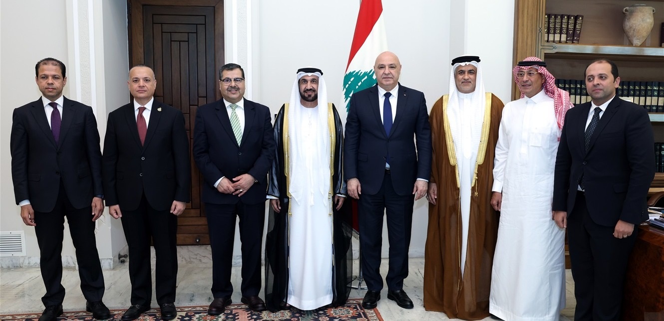عون أمام وفد البرلمان العربي: نتمسك بمبادرة السلام العربية ونتطلع إلى قيام سوق اقتصادية عربية مشتركة