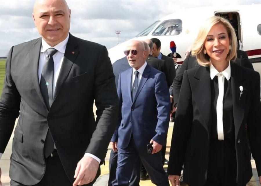 عون واللبنانية الاولى يشاركان في قداس الاحد في نيويورك
