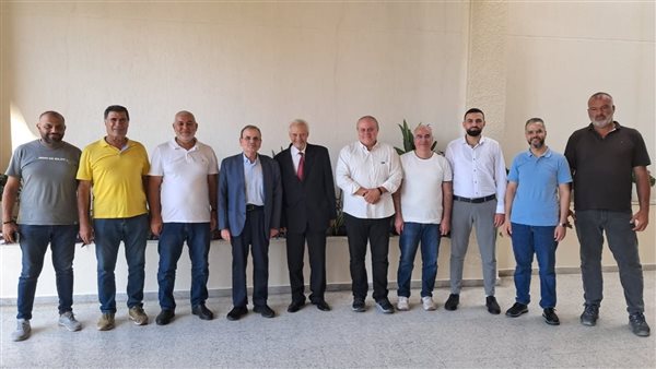 النائب البزري يستقبل وفد الحزب الوطني ويؤكد على أهمية الحوار والتلاقي