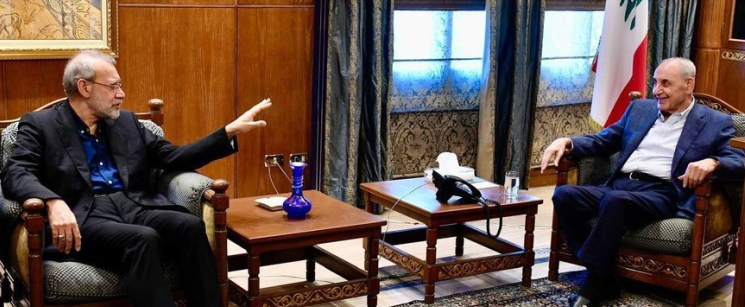 لاريجاني بعد لقائه بري: خطوة الشيخ نعيم قاسم نحو السعودية هي في الاتجاه الصحيح وموقف حزب الله تجاه المملكة ينبع من عمق العقلانية