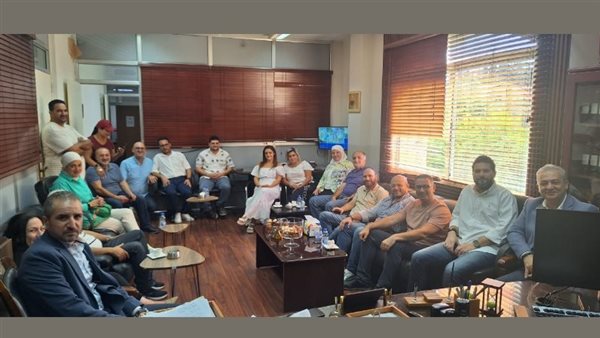 رئيس بلدية صيدا زار رئيس مالية لبنان الجنوبي على رأس وفد من اعضاء المجلس البلدي والموظفين والمستشارين