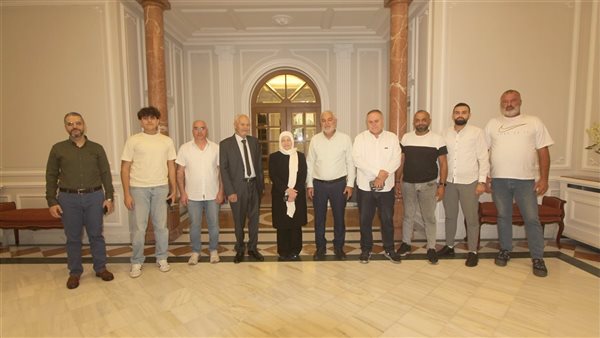 بهية الحريري تستقبل وفد الحزب الوطني برئاسة ميشال سيقلي