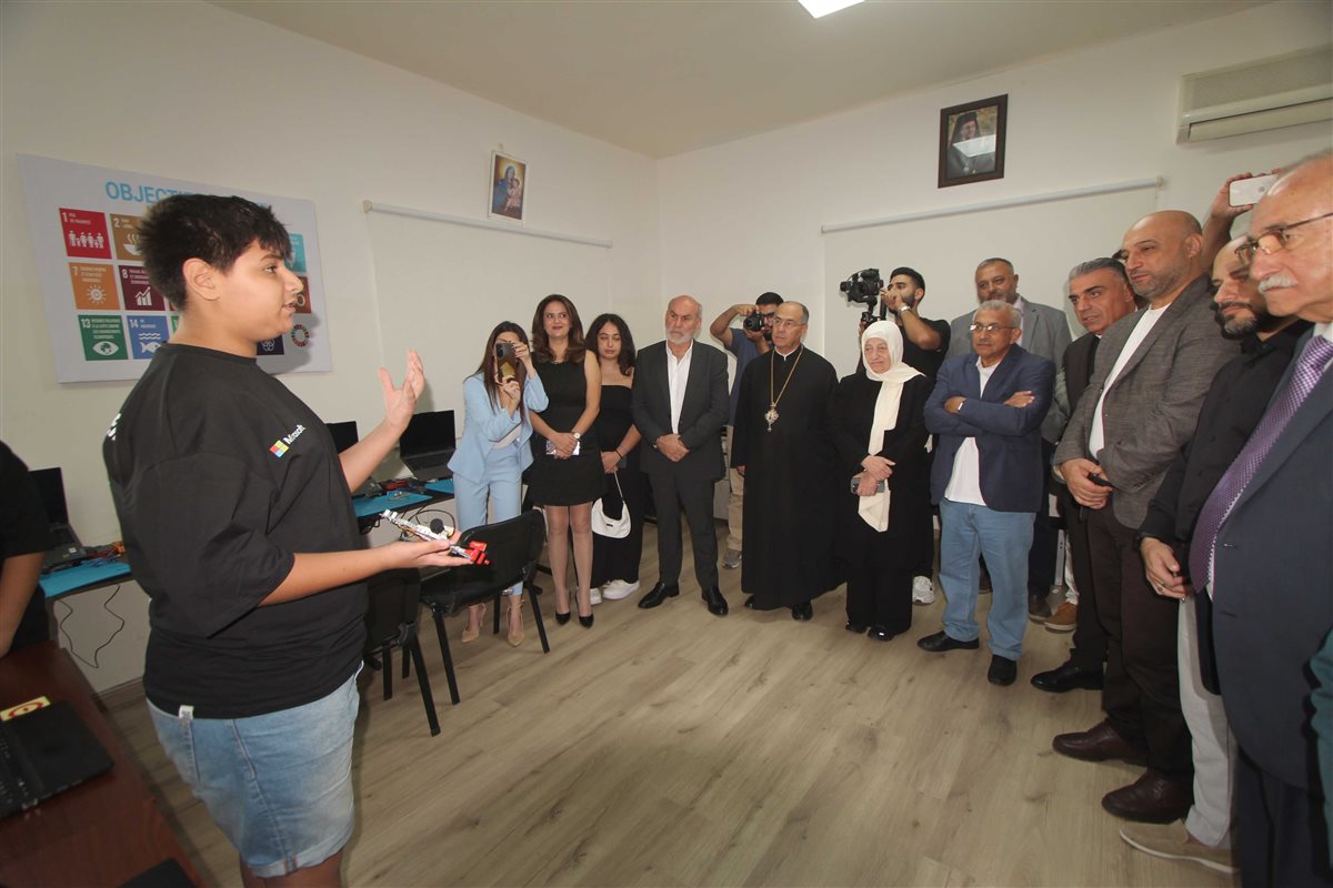 'ليسيه سان نيقولا- عين المير' تطلق مركز امتحانات معتمداً من 'مايكروسوفت' وبرنامجاً للذكاء الإصطناعي التربوي