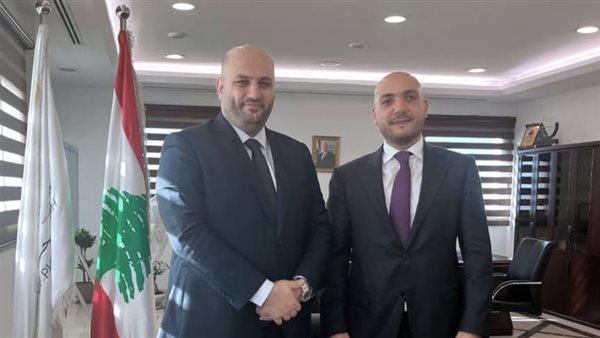 وزير الصحة الدكتور ركان ناصر الدين إستقبل الصيدلي عمر مرجان وبحثا الوضع الصحي في مدينة صيدا