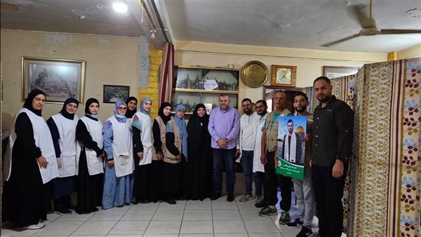 حزب الله ولجان العمل بالمخيمات نظما يوما صحيا مجانيا بمخيمات صيدا بذكرى معركة اولي البأس