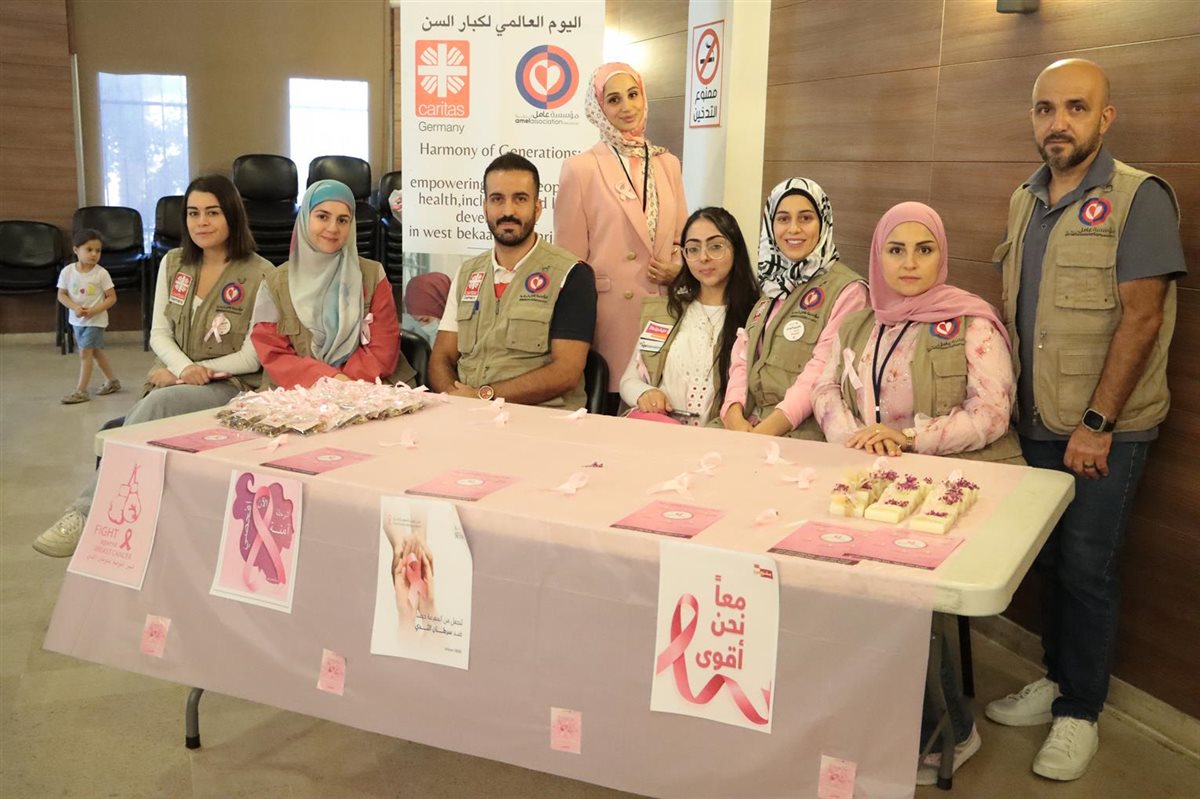 بلدية صيدا رعت لقاءً صحياً بعنوان 'قوتك بوعيك' نظمته مؤسسة عامل الدولية بالتنسيق مع اللجنة الصحية في البلدية حول ثقافة الكشف المبكر عن سرطان الثدي