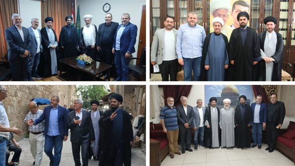 المستشار الثقافي الإيراني زار فعاليات مدينة صيدا وجال على أماكنها التاريخية