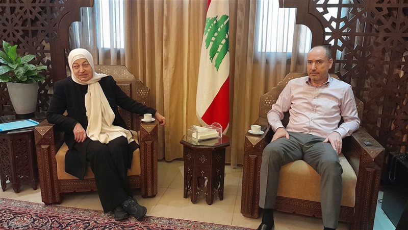 بهية الحريري تتابع مع المحافظ منصور ضو قضايا حياتية والمستجدات على صعيد صيدا والجوار