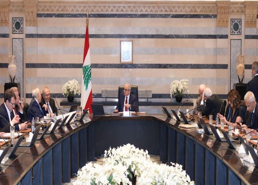 مجلس الوزراء يُقرّ معظم بنود جدول الأعمال: منحة مالية للعسكريين وتعيين مدير عام لوزارة الصناعة