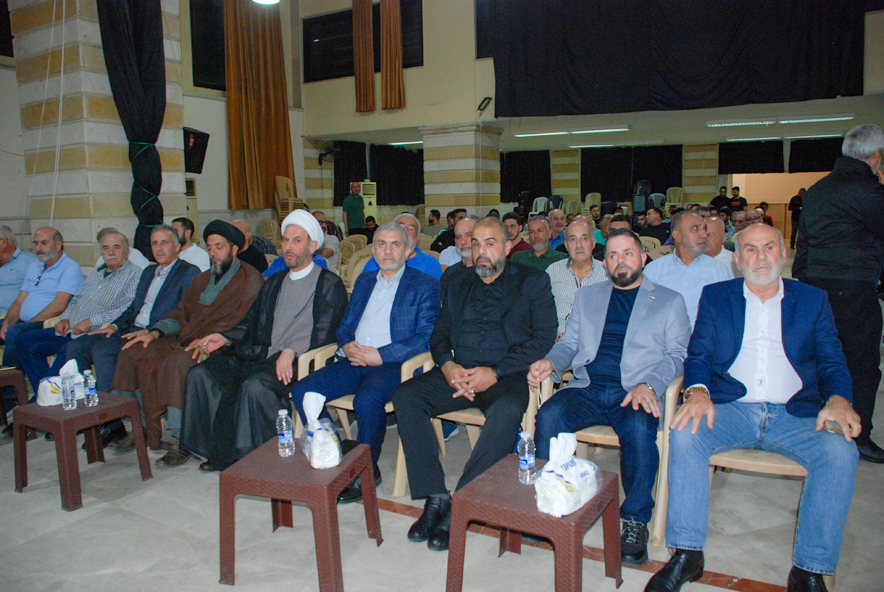 حزب الله نظم احتفالين في الغازية وحارة صيدا إحياء ليوم الشهيد برعاية بيرم