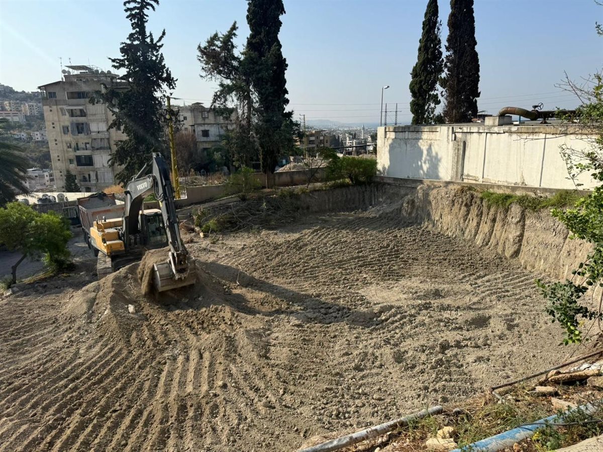 مؤسسة مياه لبنان الجنوبي: بدء إنشاء خزان أرضي جديد بسعة 2500 متر مكعب لتعزيز توزيع المياه في صيدا وضواحيها