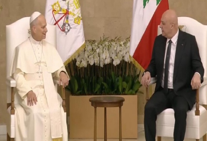 عون مرحّبًا بالبابا: لبنان رسالة حرية.. لن نرحل ولن نستسلم!
