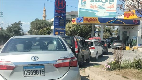 زحمة على محطات الوقود في صيدا وضواحيها