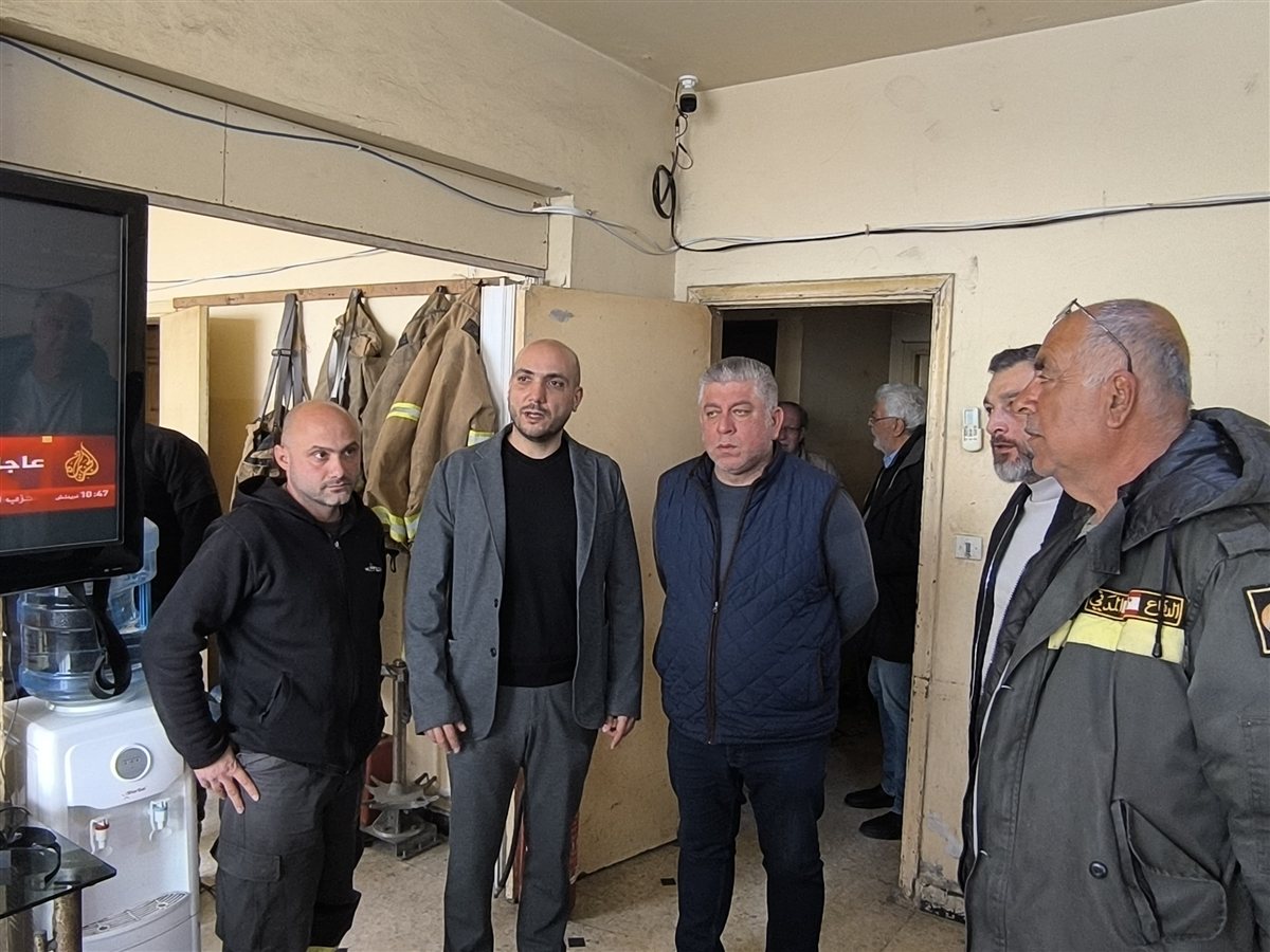 'مؤسسة مرجان' تعيد تأهيل مكاتب الدفاع المدني في صيدا