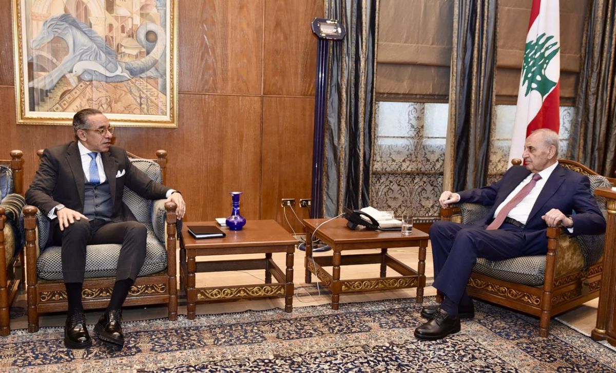 بري استقبل سفير مصر وبحث مع مدير اليونيسكو في تداعيات العدوان الإسرائيليي : لتضطلع المنظمات الدولية تجاه هذه الجرائم