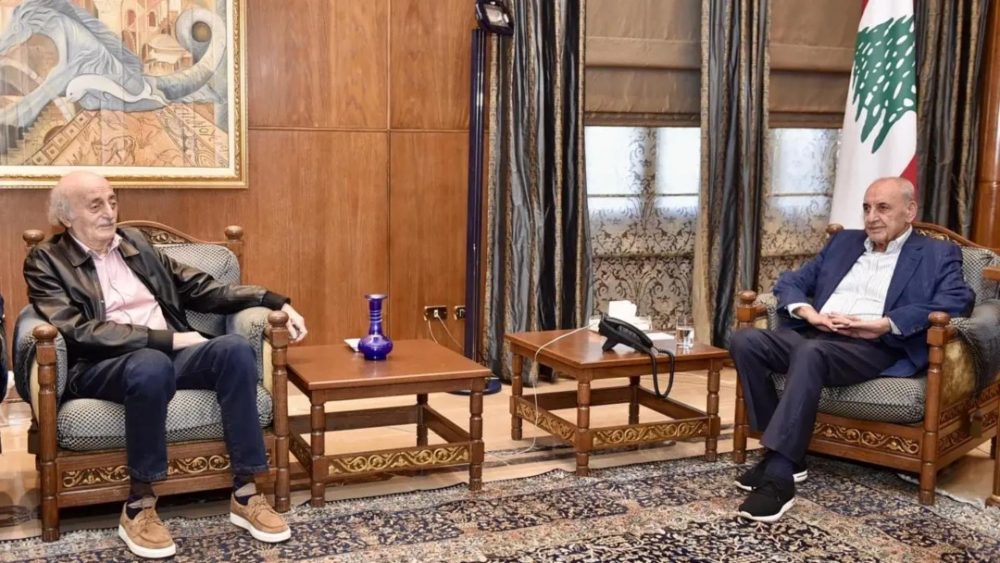 جنبلاط في عين التينة&hellip; ماذا بحث مع برّي؟
