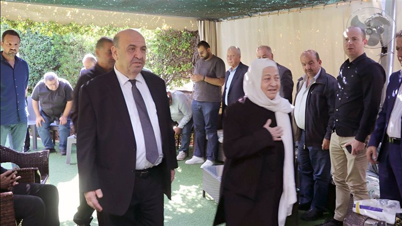 بهية الحريري تعزي المهندس محمد دنش والعائلة بوفاة شقيقه