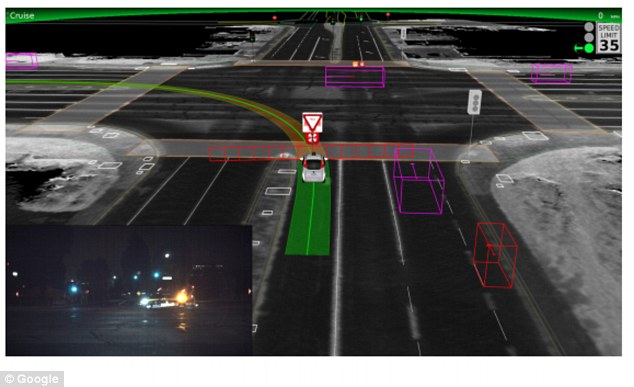 الاصطدام من الخلف أبرز مشكلة لسيارات غوغل