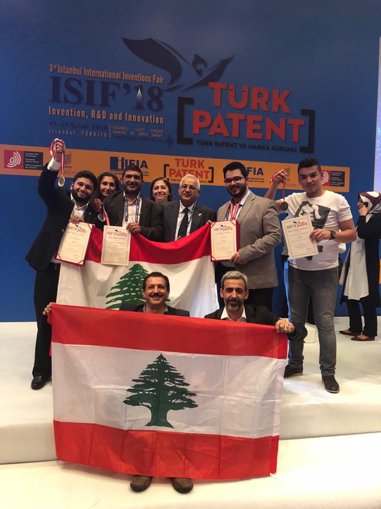 ميداليات وشهادات تقدير للبنان في معرض اسطنبول الدولي للاختراعات