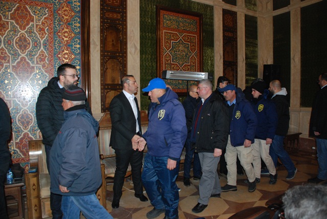 بالصور : ذكرى ثالث المرحوم الحاج خالد الحريري في قاعة مسجد بهاء الدين الحريري - صيدا
