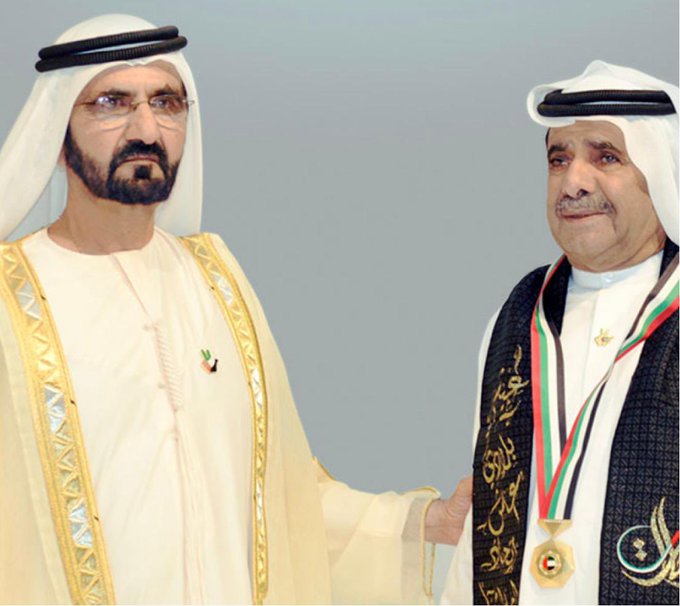 الشيخ محمد بن راشد آل مكتوم ينعى أول ممرض إماراتي