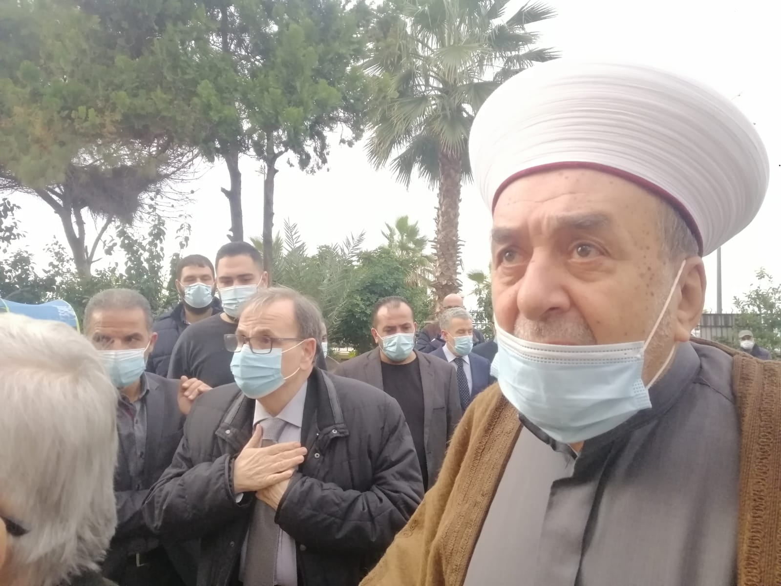 تشييع الحاجة ثريا الجوهري أرملة نزيه البزري ووالدة الدكتور عبد الرحمن في صيدا