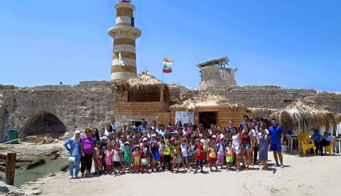 بالصور&hellip;جزيرة صيدا البحرية "الزيرة" آخر معالم صيدون القديمة... معلم أثري طبيعي ومقصد لهواة الغطس والتصوير