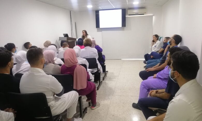 محاضرة توعوية لمناسبة اليوم العالمي للسكري في مستشفى الراعي