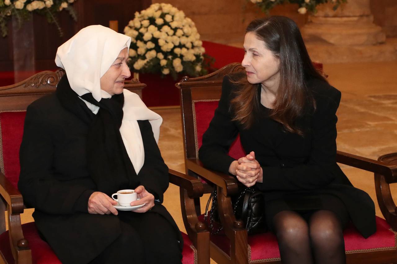 بهية الحريري تعزي بإسمها وبإسم الرئيس الحريري عائلة الراحل مخايل الضاهر