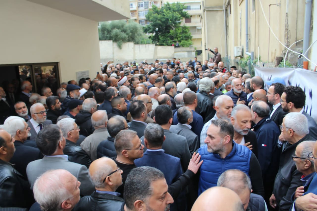 صيدا تشيع الدكتور نبيل الراعي بمأتم مهيب إلى مثواه الأخير