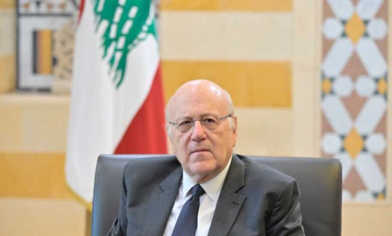 ميقاتي يتلقى اتصالاً من وزير الخارجية البريطاني.. وبحث في تطورات الجنوب