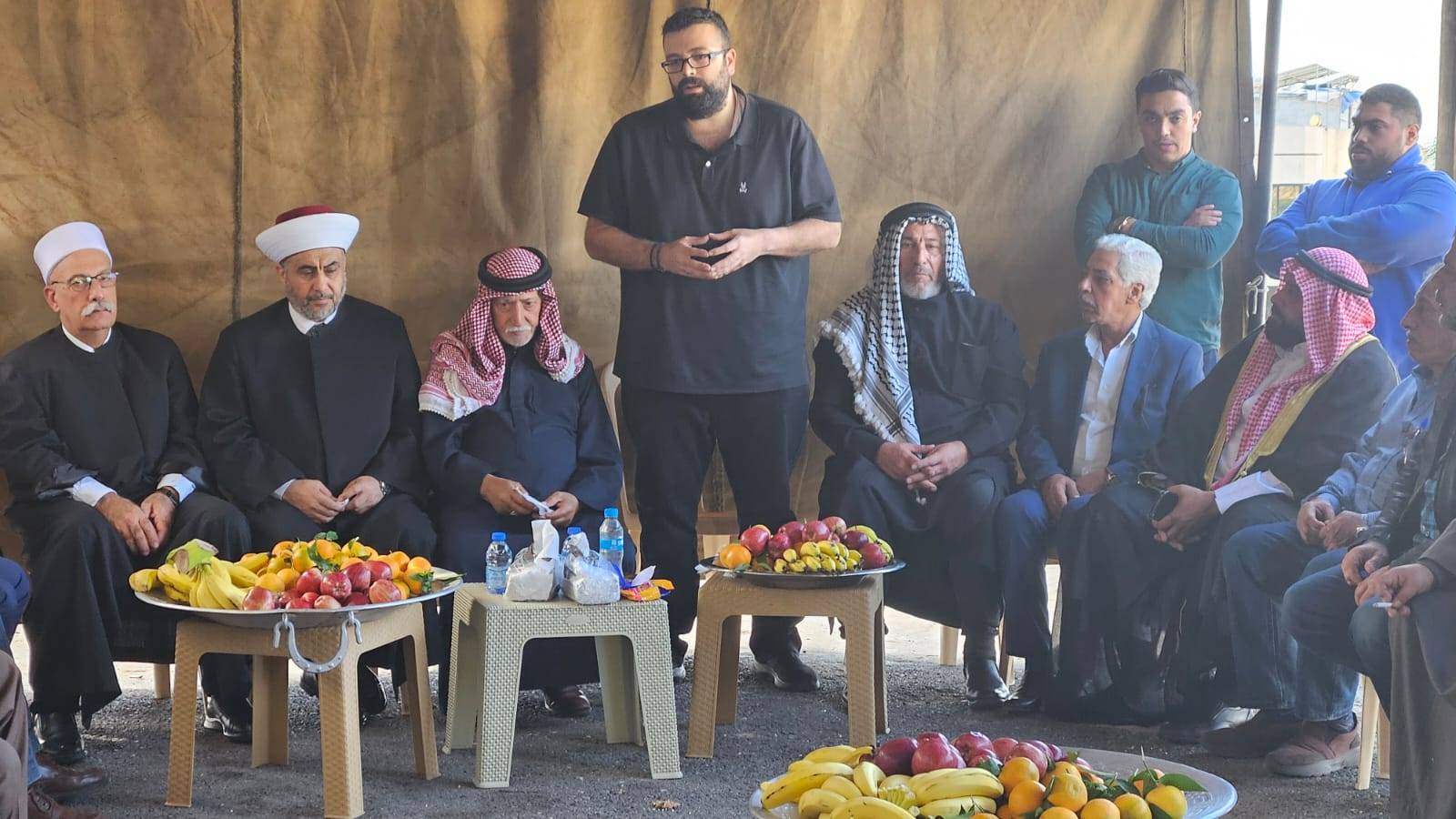 أحمد الحريري مكرماً عند العشائر العربية في خلدة: صمود غزة وأهلها يرفع الرأس