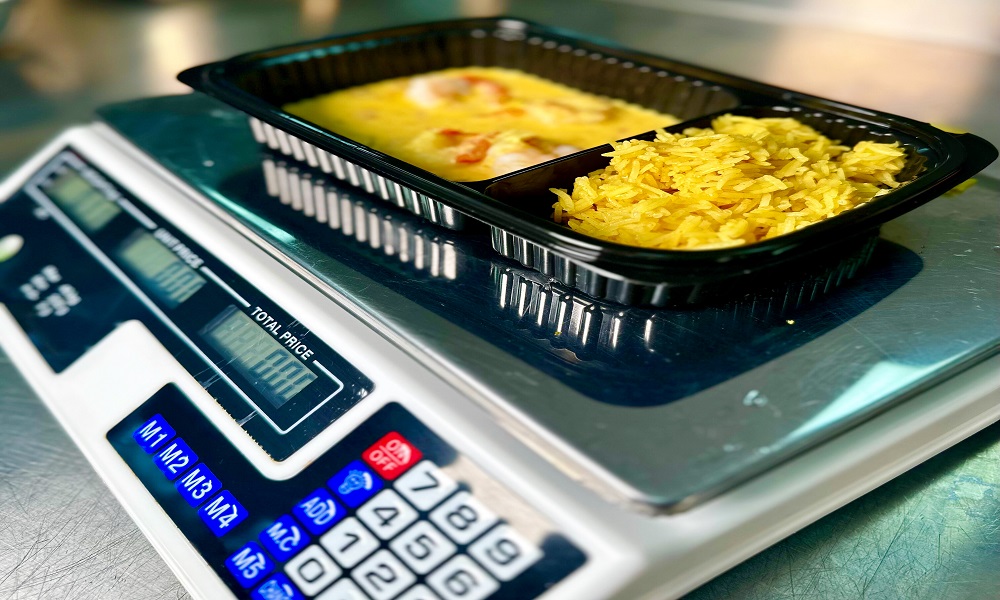 تطبيق يحتسب السعرات الحرارية بصورة للطعام