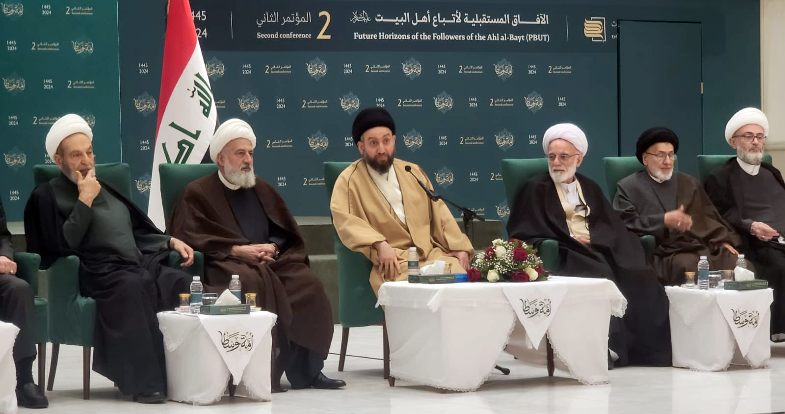 الخطيب شارك في مؤتمر "أهل البيت" في العراق: النظام العربي طور الصراعات القبلية إلى صراع فئوي مزق الأمة الإسلامية ما سهل استضعافها