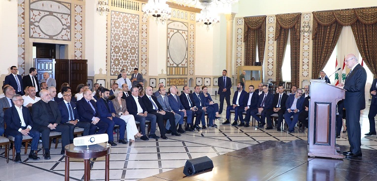 بالفيديو : ميقاتي في اطلاق خطة تطوير قطاع مصايد الأسماك وتربية الأحياء المائية: تفتح باب الإستثمار
