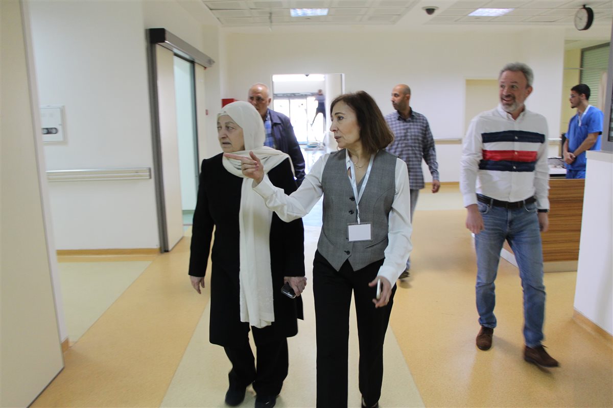 بهية الحريري تفقدت الأقسام المفتتحة في المستشفى التركي: حاجة أساسية في مواجهة العدوان الاسرائيلي ونأمل أن تكون منطلقاً لتشغيله بكامل طاقته