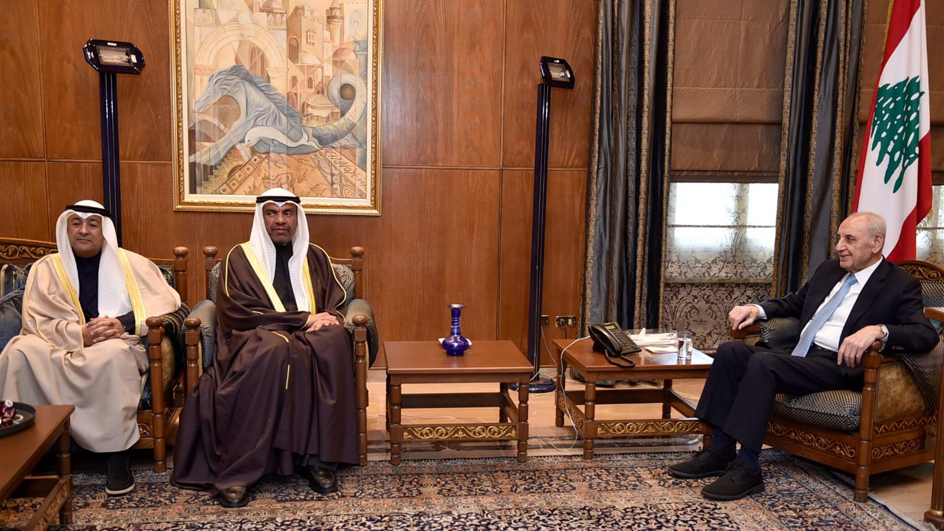 بري : مؤازرة دول مجلس التعاون الخليجي للبنان واللبنانيين لا تزال مستمرة