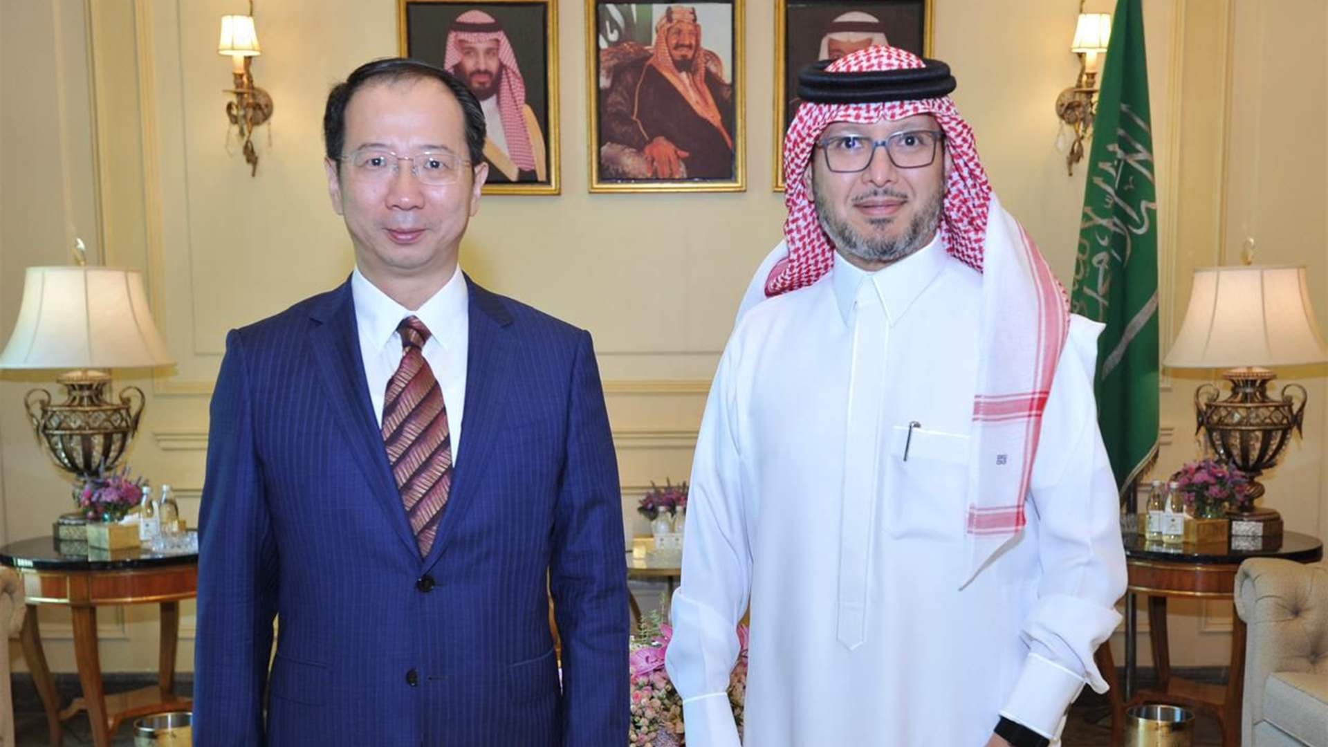 السفير السعودي يستقبل سفير الصين الجديد.. هذا ما تم عرضه
